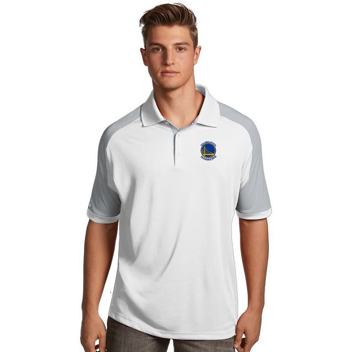 Men's Antigua Golden State Warriors Century Polo, Size: 3xl, White
