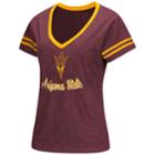 Women's Arizona State Sun Devils Varsity Tee, Size: Xl, Dark Red