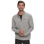 Men's Marc Anthony Slim-fit Marled Quarter-zip Pullover, Size: Large, White