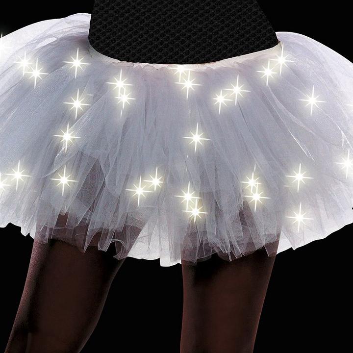 Adult Light-up Costume Tutu, Women's, White