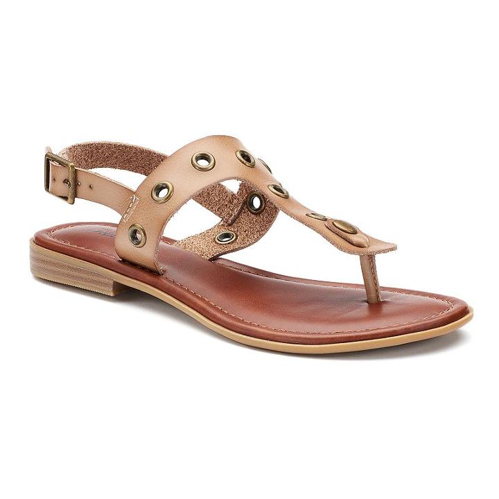 Sonoma Goods For Life&trade; Rawly Women's Sandals, Size: Medium (8), Natural