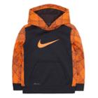 Boys 4-7 Nike Therma-fit Fleece Geometric Raglan Hoodie, Boy's, Size: 4, Grey Other