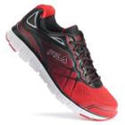 Fila&reg; Memory Panorama Men's Running Shoes, Size: 8, Dark Red