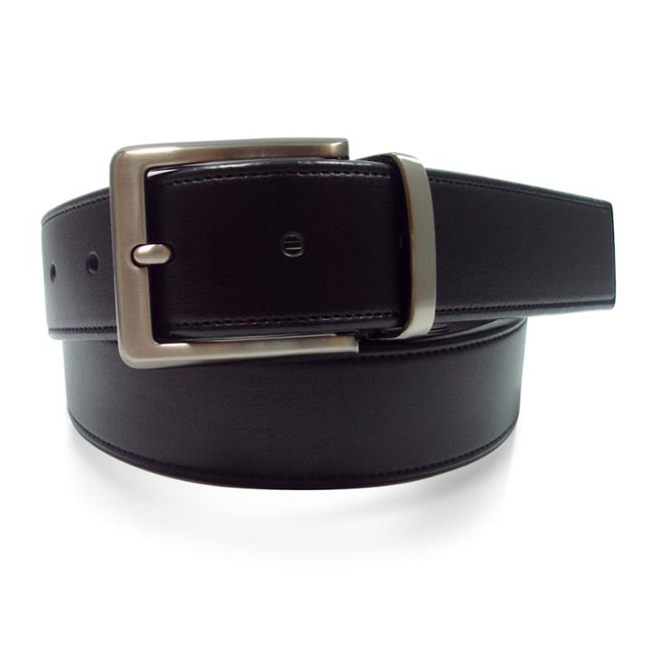 Men's Apt. 9&reg; Reversible Cut-edge Leather Belt, Size: 36, Oxford