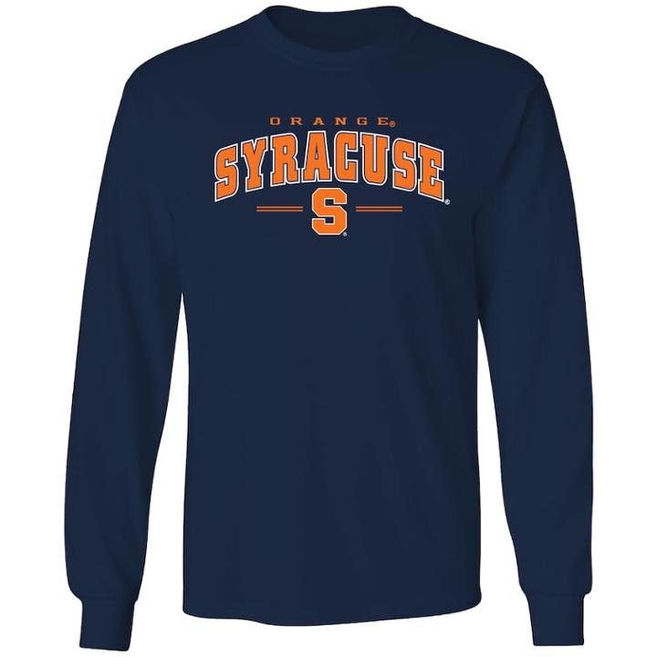 Men's Syracuse Orange Slab Tee, Size: Medium, Blue (navy)