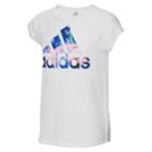 Girls 7-16 Adidas Graphic Tee, Size: Small, White
