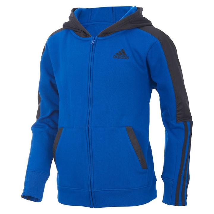 Boys 8-20 Adidas Hybrid Jacket, Size: Small, Blue (navy)