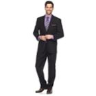 Men's Croft & Barrow&reg; Classic-fit Unhemmed Suit, Size: 44l 38, Black