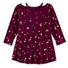 Girls 7-16 & Plus Size So&reg; 3/4-sleeve Strappy Swing Top, Size: 16, Med Purple