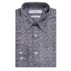 Men's Nick Graham Everywhere Modern-fit Stretch Dress Shirt, Size: M-32/33, Grey (charcoal)
