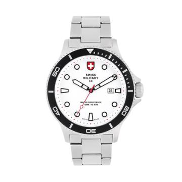 Swiss Military By Charmex(cx) Men's Stainless Steel Watch - 79292-9-c, Size: Large, Grey
