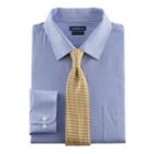 Men's Croft & Barrow&reg; Classic-fit Striped Dress Shirt And Patterned Tie, Size: L-32/33, Blue