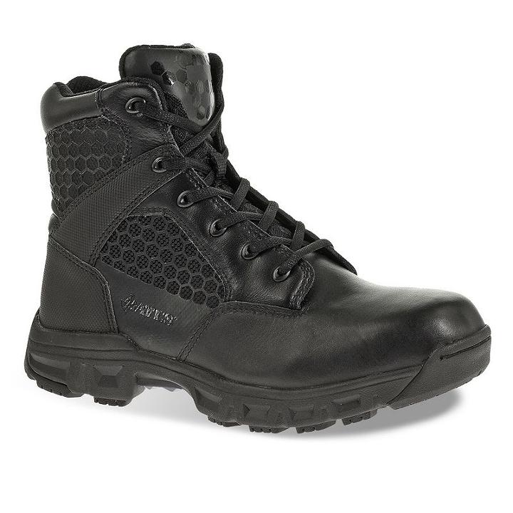 Bates Code 6 Men's Side-zip 6-in. Boots, Size: Medium (9.5), Black