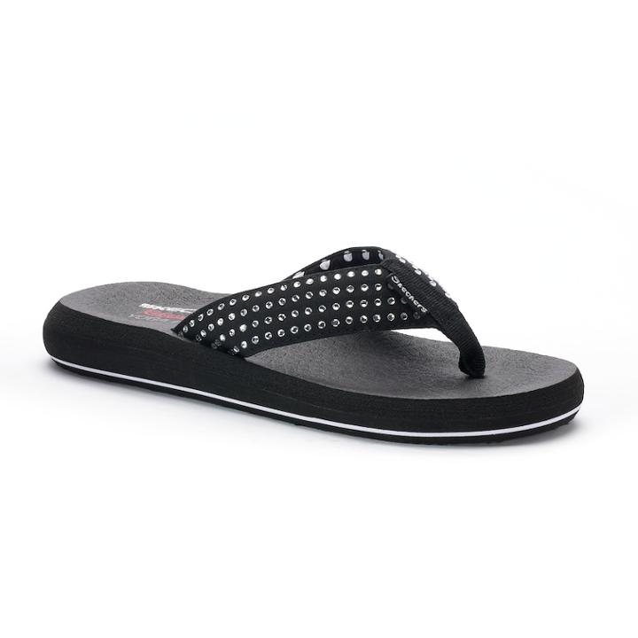 Women's Skechers Cali Asana New Age Sandals, Size: 8, Grey (charcoal)