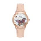 Laura Ashley Women's Butterfly Watch, Pink