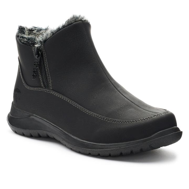Totes Lori Women's Winter Boots, Size: Medium (8), Black