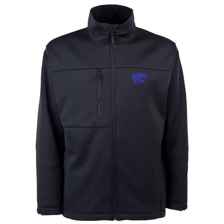 Men's Kansas State Wildcats Traverse Jacket, Size: Xl, Black