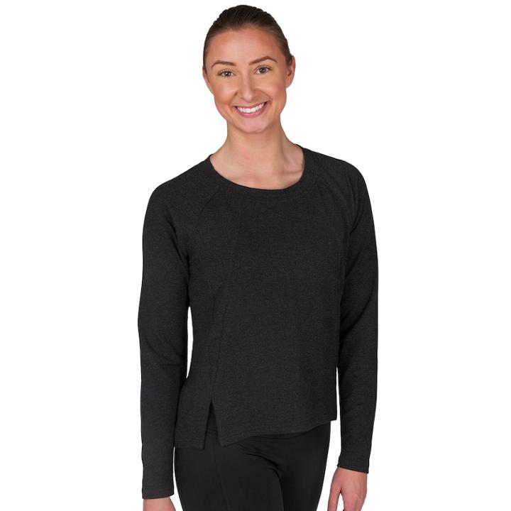 Women's Jockey Sport Nova Long Sleeve Top, Size: Medium, Oxford