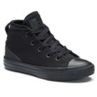 Kids' Converse Chuck Taylor All Star Syde Street Mid Sneakers, Boy's, Size: 5, Black