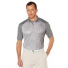 Men's Grand Slam Regular-fit Performance Golf Polo, Size: Xl, Med Grey