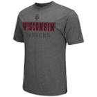 Men's Colosseum Wisconsin Badgers Prism Tee, Size: Xxl, Light Red