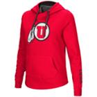 Women's Utah Utes Crossover Hoodie, Size: Xxl, Brt Red