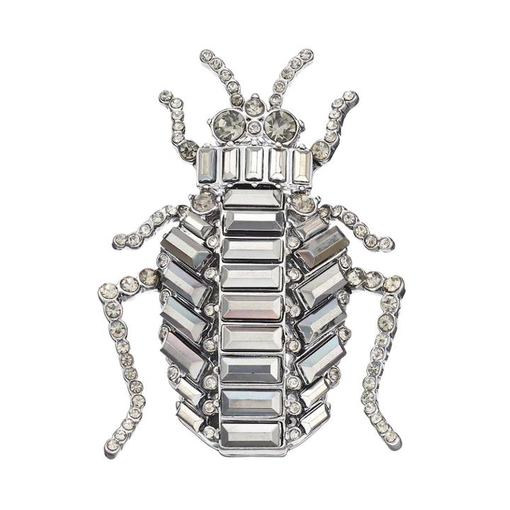 Simply Vera Vera Wang 10th Anniversary Bug Pin, Women's, Black