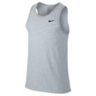 Men's Nike Dri-fit Swoosh Performance Tank Top, Size: Small, Light Grey