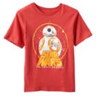 Boys 4-7 Star Wars The Force Awakens Bb-8 Graphic Tee, Boy's, Size: Medium (7), Med Red