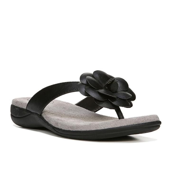 Lifestride Elita Women's Sandals, Size: Medium (8), Black