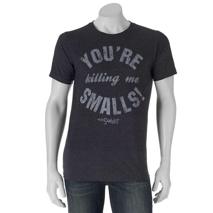 The Sandlot Killing Me Smalls Tee - Men, Size: Medium, Grey (charcoal)