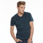 Men's Rock & Republic Core V-neck Tee, Size: Medium, Med Blue