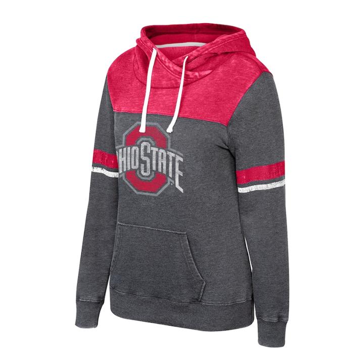 Women's Ohio State Buckeyes Hoodie, Size: Xl, Black
