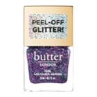 Butter London Glazen Peel Off Glitter Nail Lacquer, Purple