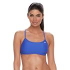 Women's Nike Racerback Sport Bikini Top, Size: Large, Blue (navy)