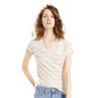 Women's Levi's Slim V-neck Tee, Size: Xl, Yellow Oth