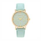 Journee Collection Women's Floral Watch, Green