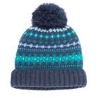 Women's So&reg; Fairisle Slouchy Hat, Blue (navy)