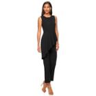 Women's Apt. 9&reg; Asymmetrical Peplum Jumpsuit, Size: 6, Oxford