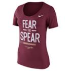 Women's Nike Florida State Seminoles Local Spirit Tee, Size: Medium, Red