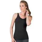 Women's Soybu Lola Scoopneck Yoga Tank, Size: Xl, Black