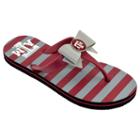 Women's College Edition Texas A & M Aggies Bow Flip-flops, Size: Medium, Med Red
