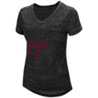 Women's Campus Heritage Virginia Tech Hokies Pocket Tee, Size: Medium, Dark Grey