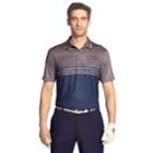Men's Izod Swingflex Classic-fit Striped Performance Golf Polo, Size: Xxl, Grey