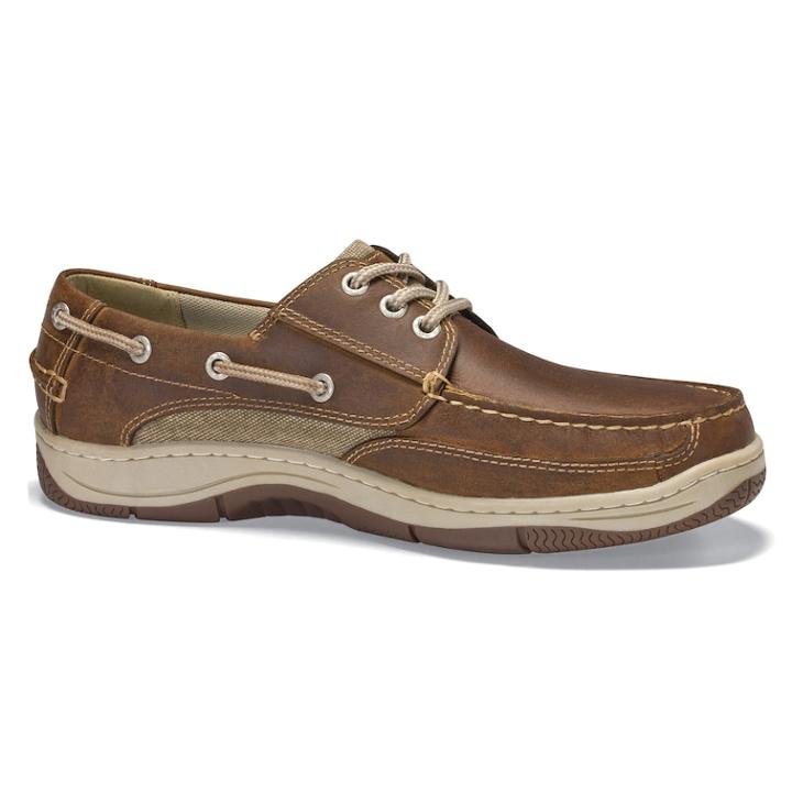Dockers&reg; Darwin Boat Shoes - Men, Size: Medium (8.5), Red/coppr (rust/coppr)