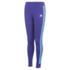 Girls 7-16 Adidas Cozy Cuffed Leggings, Size: Small, Drk Purple