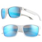 Unisex O'neill Mirrored Square Sunglasses, White