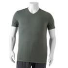 Big & Tall Apt. 9 Core Solid V-neck Tee, Men's, Size: Xl Tall, Dark Green