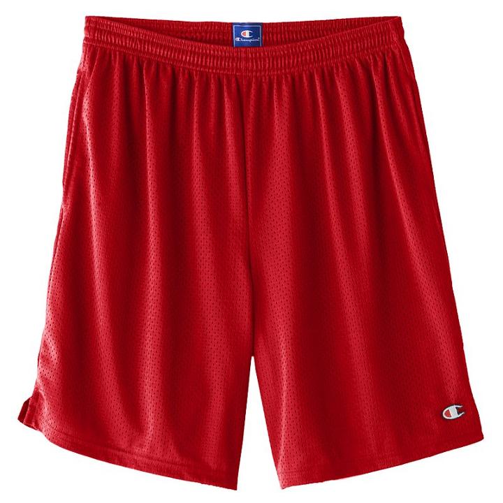 Men's Champion Mesh Shorts, Size: Xl, Brt Red