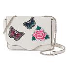 Candie's&reg; Floral Butterfly Crossbody Bag, Women's, White